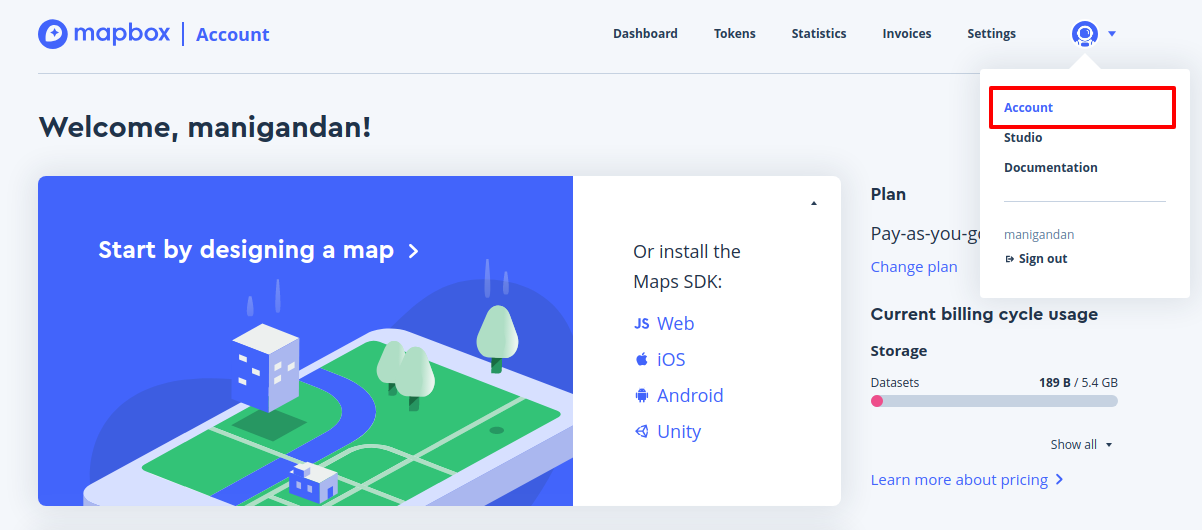 mapbox-account