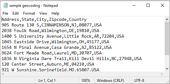 Geocoding API and Reverse Gecoding