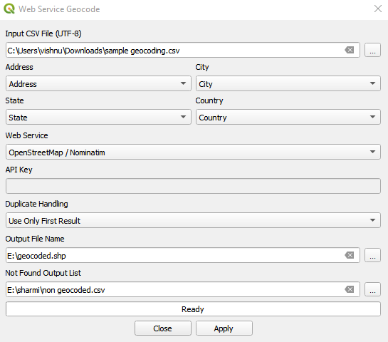 Geocoding API and Reverse Geocoding