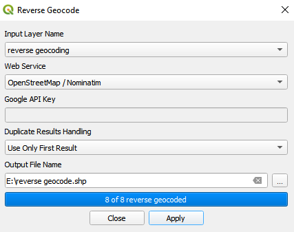 Geocoding API and Reverse Geocoding