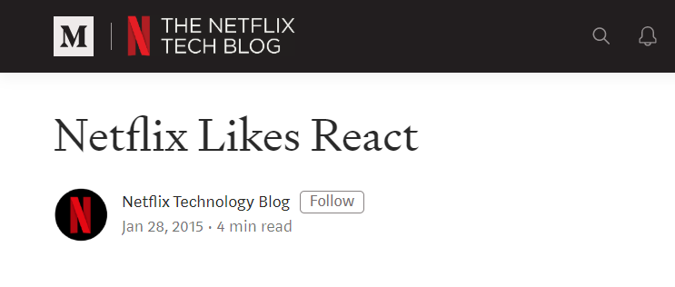 netflix react js