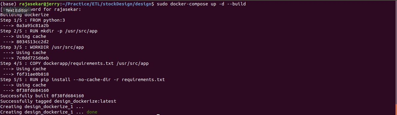 docker container