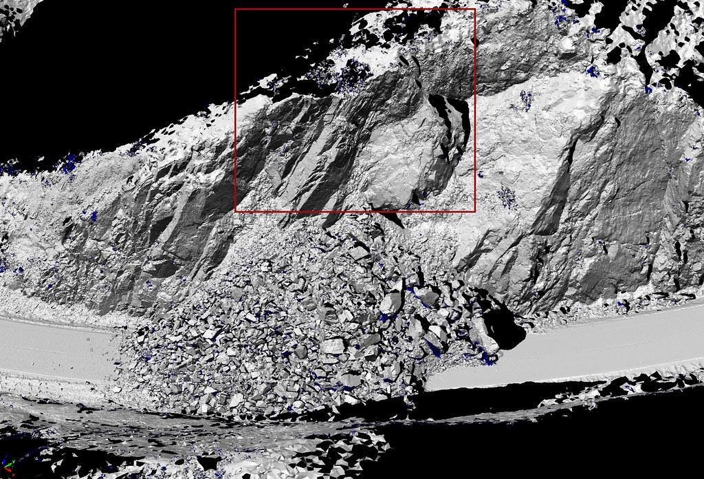 Land slides - lidar technology