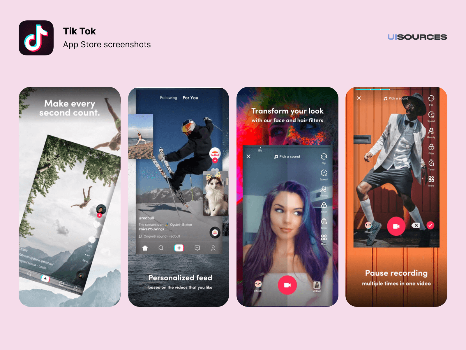 features of tiktok app